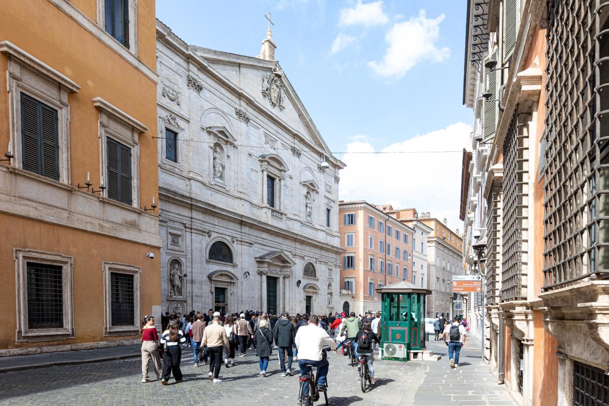 Appartamento Con Terrazzino Al Pantheon Rom Exteriör bild