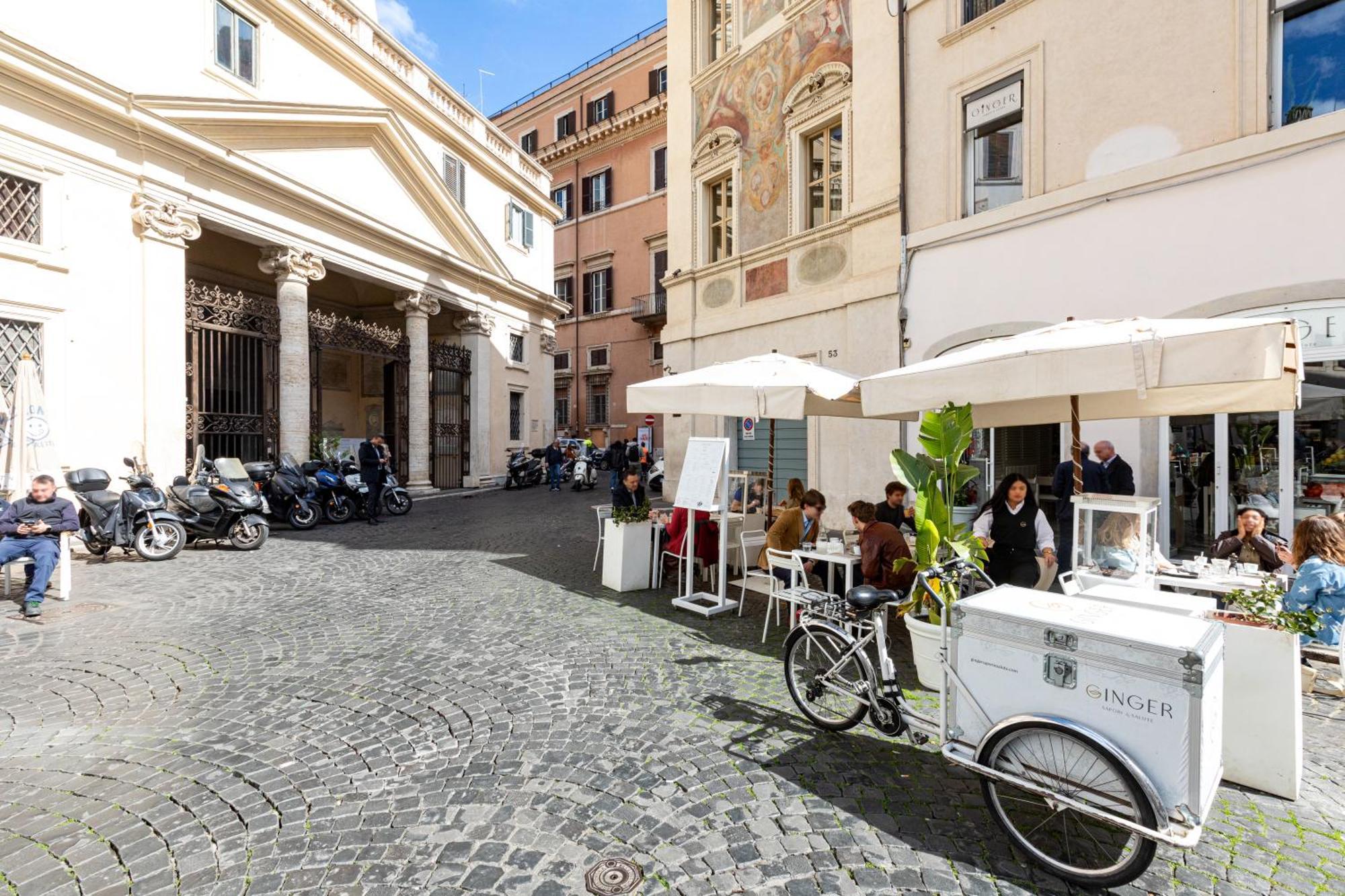Appartamento Con Terrazzino Al Pantheon Rom Exteriör bild